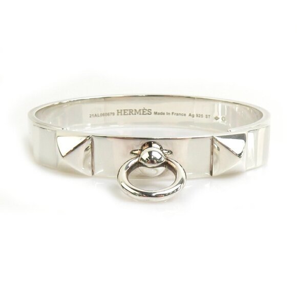 HERMES Silver Charm Bracelet - Picture 1 of 5